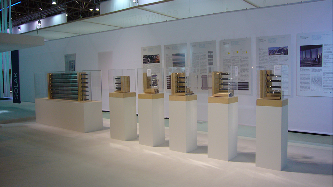 Präsentation auf der Messe